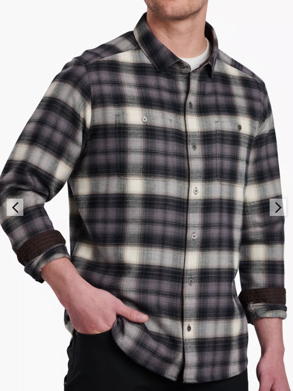 KUHL THE LAW flannel 
Warm, durable, heavy-duty flannel
